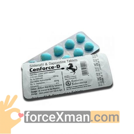 Cenforce-D 100mg Sildenafil + 60mg Dapoxetine